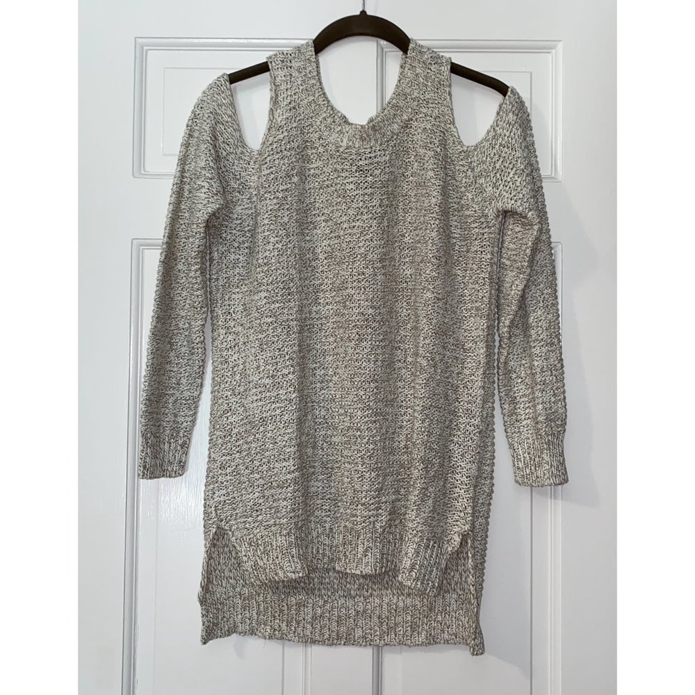 Lord & Taylor Cold Shoulder Sweater, Size Small